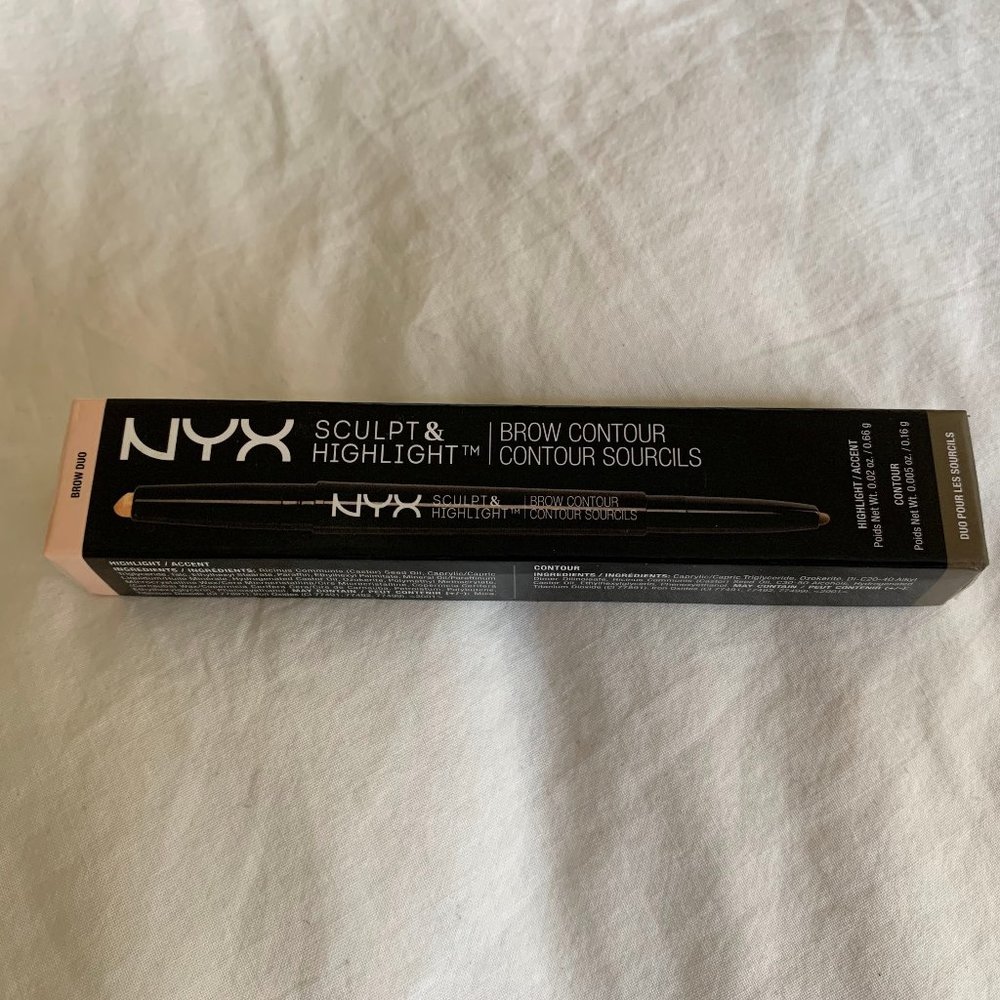 NYX Sculpt & Highlight Brow Contour  - Medium Beige/Ash Brown